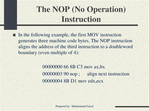 nop vs min|NOP (code) .